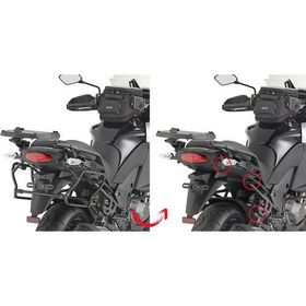 Kappa KLXR4113 Kawasaki Versys 1000 15-17 Motosiklet Yan Çanta Taşıyıcı
