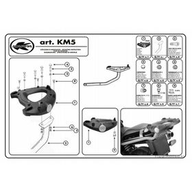 Kappa KM5 Monokey Ünİversal Alt Tabla