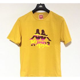 Kappa Sarı Baskılı Erkek T-Shirt