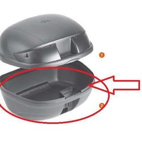 Kappa Z450FNMK K46 Motosiklet Çanta Alt Kabuğu