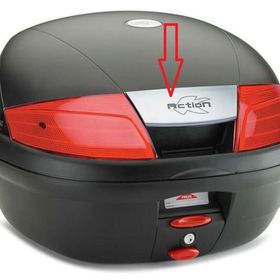 Kappa Z929S K35 Gri Ön Motosiklet Çanta Logosu