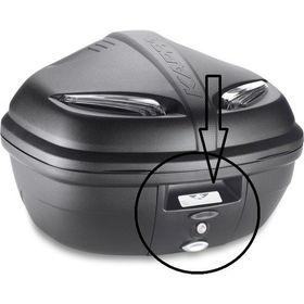 Kappa ZK3007NTM K47NT-K47B-K37NT Motosiklet Çanta Kilit Mekanizması