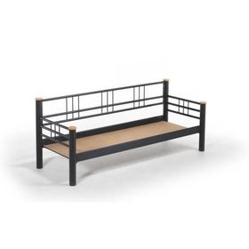 Kappis Dk Siyah 70x200 cm Metal Sofa Sedir