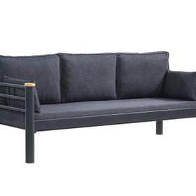 Kappis Dk Siyah 70x200 cm Metal Sofa Sedir
