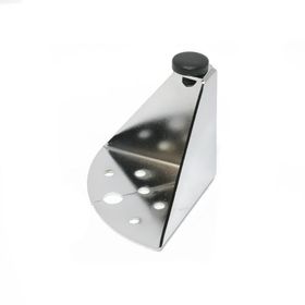 Kapsan 65 mm Krom Üçgen Metal Koltuk Ayağı