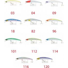 Kaptan Deeplure Deep Minnow 82 110 mm Floating 14 gr Maket Balık