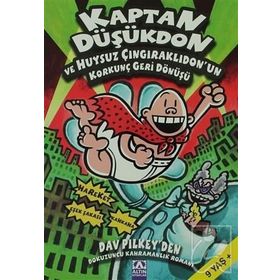 KAPTAN DÜŞÜKDON VE HUYSUZ ÇINGIRAKLIDONUN KORKUNÇ GERI DÖNÜŞÜ (9. KITAP) - DAV PILKEY