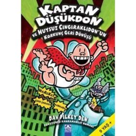 KAPTAN DÜŞÜKDON VE HUYSUZ ÇINGIRAKLIDONUN KORKUNÇ GERI DÖNÜŞÜ (9. KITAP) - DAV PILKEY