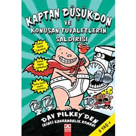 Kaptan Düşükdon ve Konuşan Tuvaletlerin Saldırısı 2 - Dav Pilkey
