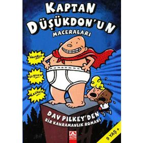 Kaptan Düşükdonun Maceraları Bir Kahramanlık Romanı 1 - Dav Pilkey