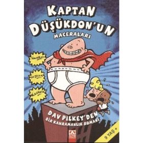 Kaptan Düşükdonun Maceraları Bir Kahramanlık Romanı 1 - Dav Pilkey