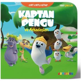 Kaptan Pengu - TRT Çocuk Cırt Cırtlı Kitap