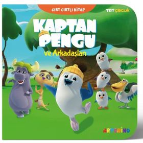 Kaptan Pengu - TRT Çocuk Cırt Cırtlı Kitap