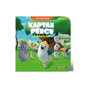 Kaptan Pengu - TRT Çocuk Cırt Cırtlı Kitap