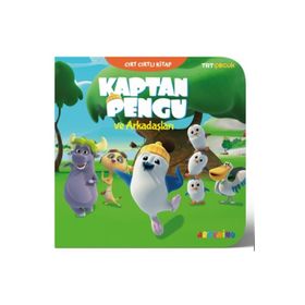 Kaptan Pengu - TRT Çocuk Cırt Cırtlı Kitap