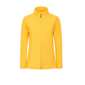 Kar Spor 2as Sarı Peridot Tam Fermuarlı Kadın Polar Sweatshirt