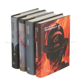 Kara Dörtleme Kutu Set: Biz - Cesur Yeni Dünya - 1984-Fahrenheit 451