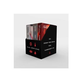 Kara Dörtleme Kutu Set: Biz - Cesur Yeni Dünya - 1984-Fahrenheit 451