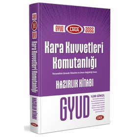 Kara Kuvvetleri Komutanlığı Gyud Hazırlık Kitabı - Data Yayınları