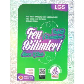 Karaağaç Yayınları LGS Fen Bilimleri Taktik Çözümlerle Soru Kitabı