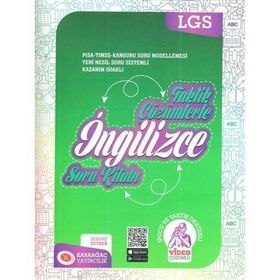 Karaağaç Yayınları LGS İngilizce Taktik Çözümlerle Soru Kitabı
