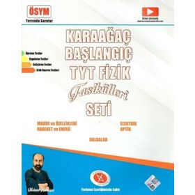 Karaağaç Yayınları TYT Fizik Fasikülleri Seti