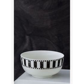 Karaca 14 cm Damalı Noodle Porselen Kase