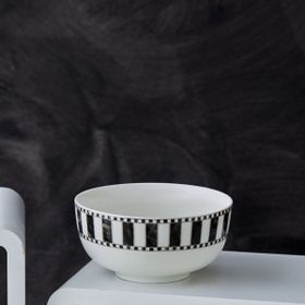 Karaca 14 cm Damalı Noodle Porselen Kase