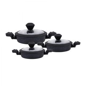 Karaca 153.03.08.0211 Bio Diamond Antibakteriyel Kulp 6 Prc Sahan Set