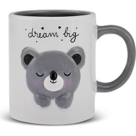 Karaca 153.09.01.2847 400 ml Animal Bear Mug