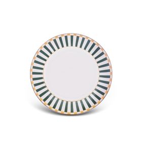 Karaca 19 cm Yeşil Linea New Year Yeniyıl Pasta Tabağı