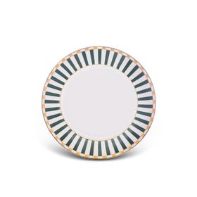 Karaca 19 cm Yeşil Linea New Year Yeniyıl Pasta Tabağı