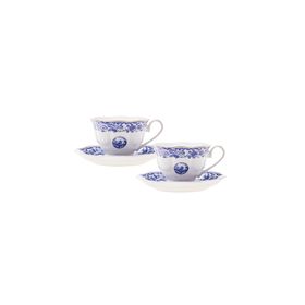Karaca 220 ml Blue Odyssey 2 Kişilik Çay Fincanı Takımı