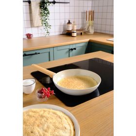 Karaca 24 cm Swiss Crystal Almond Cream İndüksiyon Tabanlı Tava