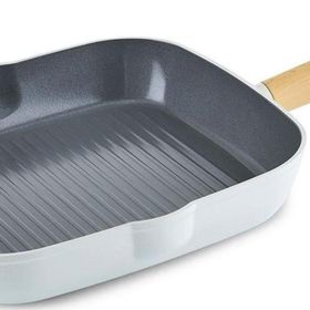 Karaca 28 cm Swiss Crystal Creamy Wood Grill Tava