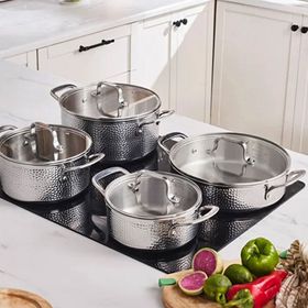 Karaca 3 Ply Powersteel Enzo 8 Parça Çelik Tencere Seti
