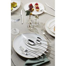 Karaca 316 Premium Dora Platin 12 Kişilik 84 Parça Çatal Kaşık Bıçak Takımı