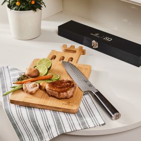 Karaca 50. Yıl İmza Koleksiyonu x Damascus Santoku Bıçağı