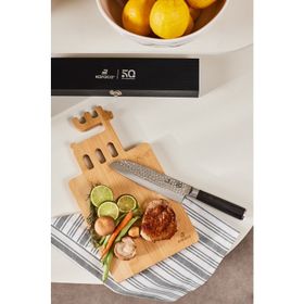 Karaca 50. Yıl İmza Koleksiyonu x Damascus Santoku Bıçağı