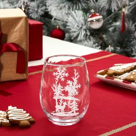 Karaca 590 ml New Year Yılbaşı Snow Meşrubat Bardağı