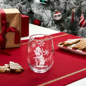 Karaca 590 ml New Year Yılbaşı Snowflake Meşrubat Bardağı