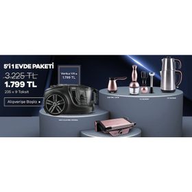 Karaca 5'i 1 Evde Elektrikli Ev Aletleri Rosegold Çeyiz Paketi