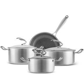 Karaca 5Ply PowerSteel 316+ İndüksiyon Tabanlı 7 Parça Tencere Seti