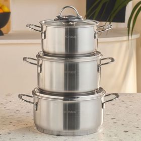 Karaca 6 Parça Fiorino Compact Tencere Seti