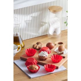 Karaca 6'lı Silikon Muffin Kalıbı