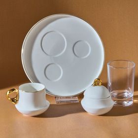 Karaca Acıbadem Tek Kişilik 80 ml Kahve Sunum Seti
