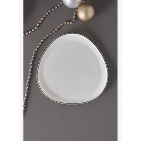 Karaca Agata Opal 20 cm Cam Pasta Tabağı