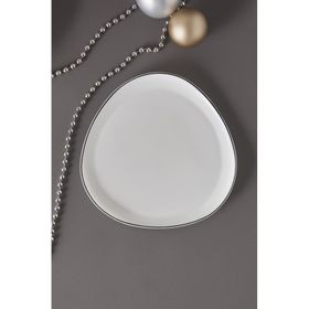 Karaca Agata Opal 20 cm Cam Pasta Tabağı
