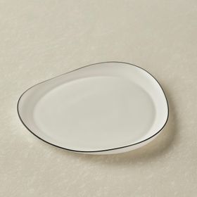 Karaca Agata Opal 20 cm Cam Pasta Tabağı
