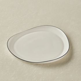 Karaca Agata Opal Cam 18 cm Pasta Tabağı